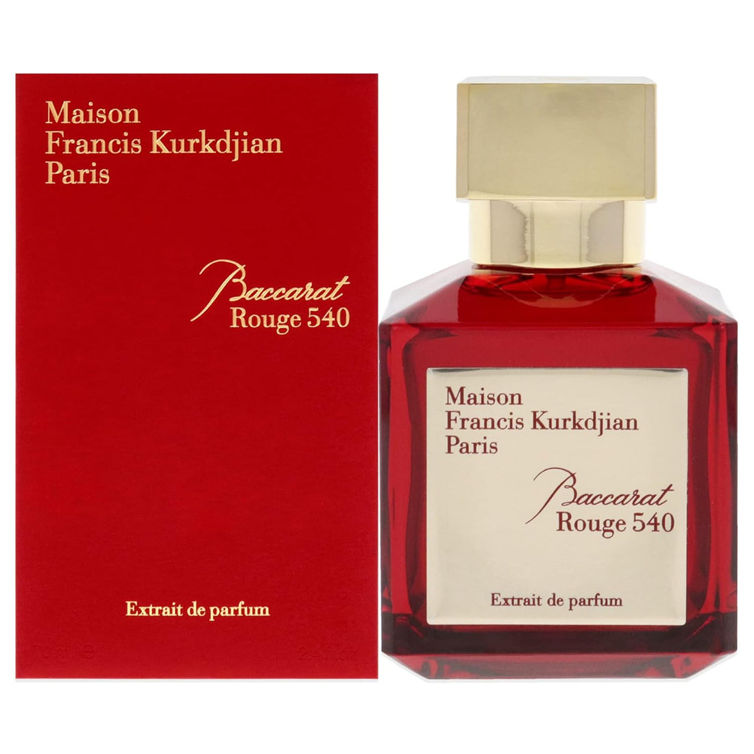 Maison Francis Kurkdjian Baccarat Rouge 540 Extrait de Parfum 70 ml bottle