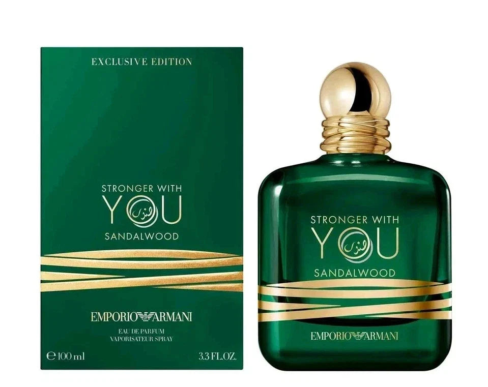 Emporio Armani Stronger With You Sandalwood Eau de Parfum 100 ml bottle
