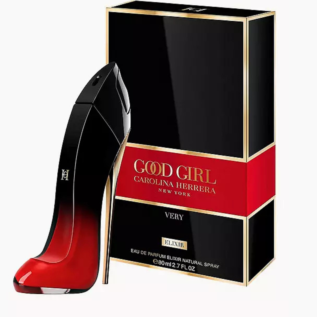 Carolina Herrera Very Good Girl Elixir Eau de Parfum 80 ml bottle