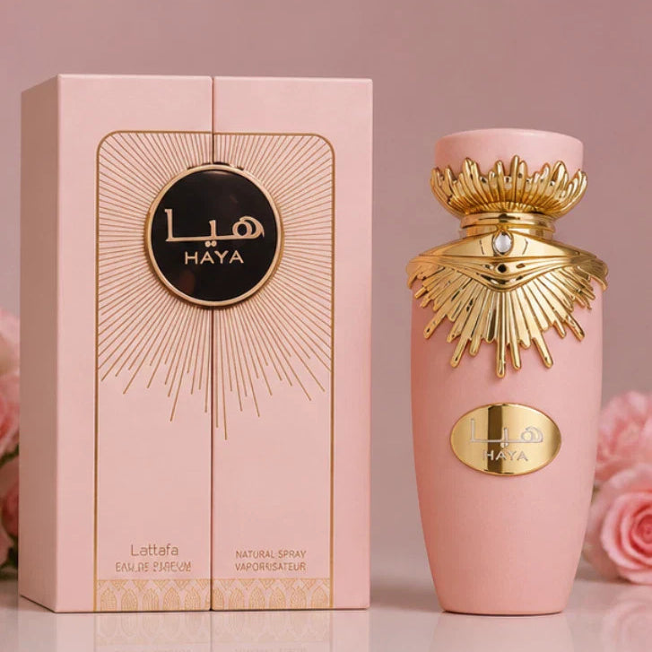 Lattafa Haya Eau de Parfum 100 ml bottle