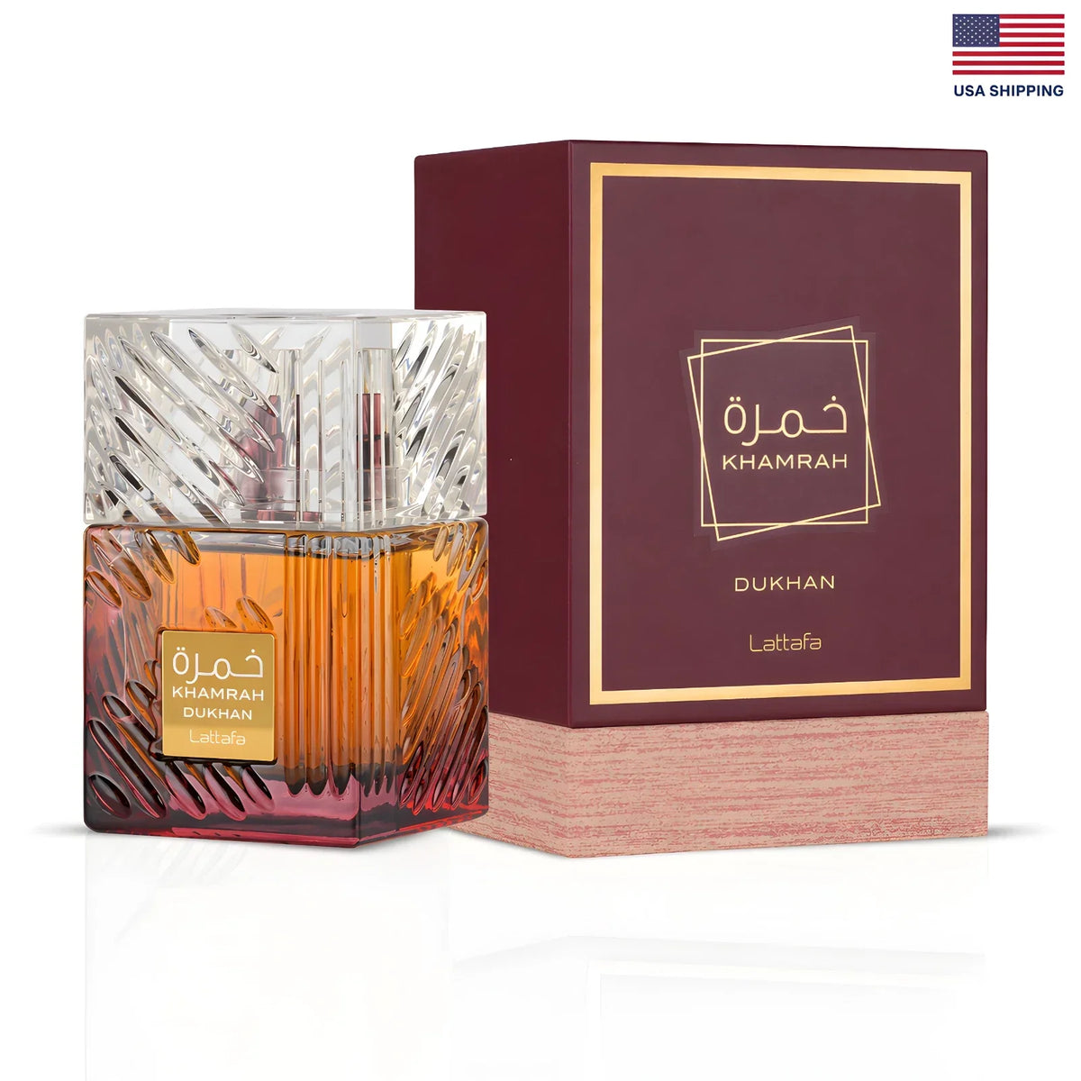 Lattafa Khamrah Dukhan Eau de Parfum 100 ml bottle