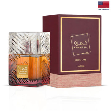 Lattafa Khamrah Dukhan Eau de Parfum 100 ml bottle