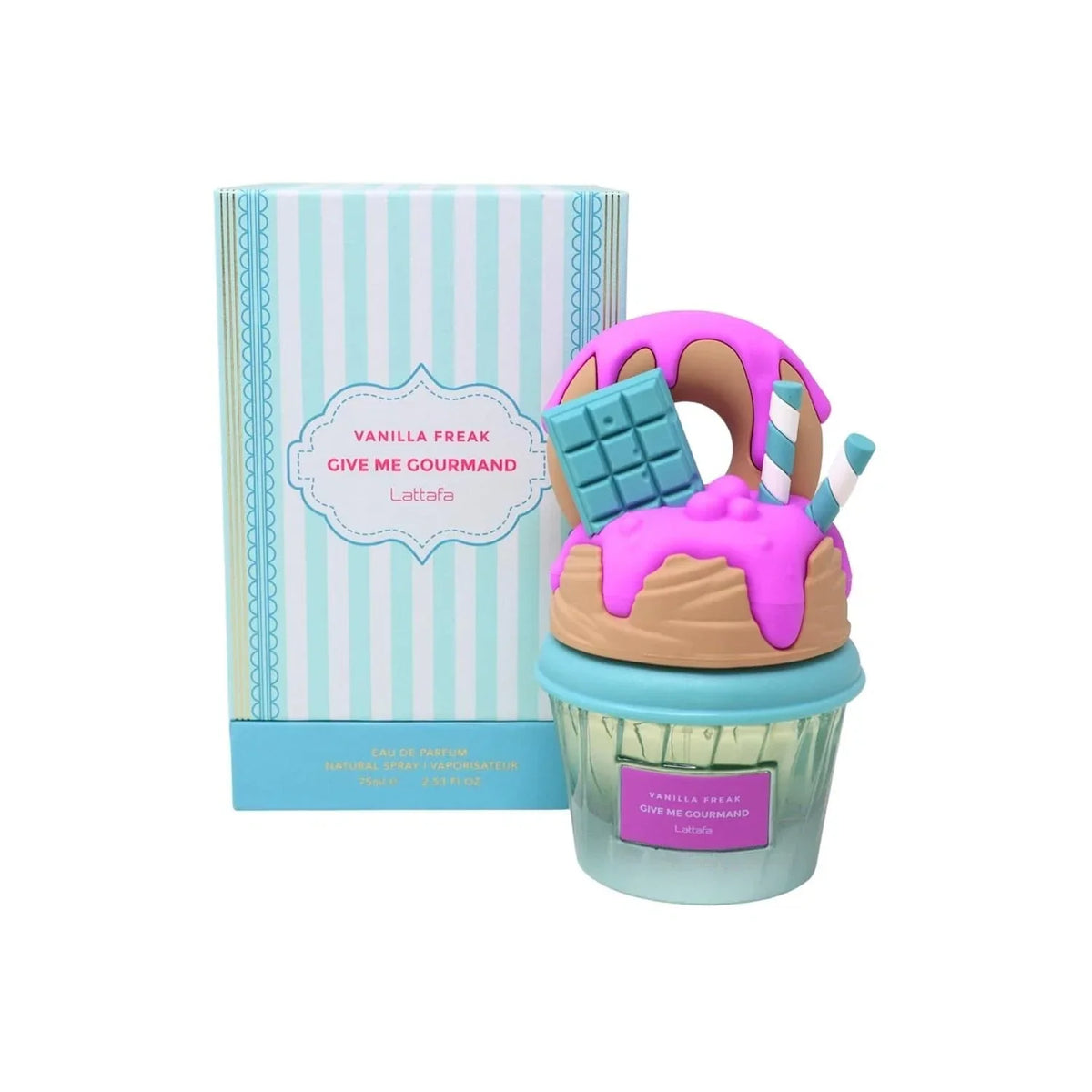 Lattafa Vanilla Freak Give Me Gourmand Eau de Parfum 75 ml bottle