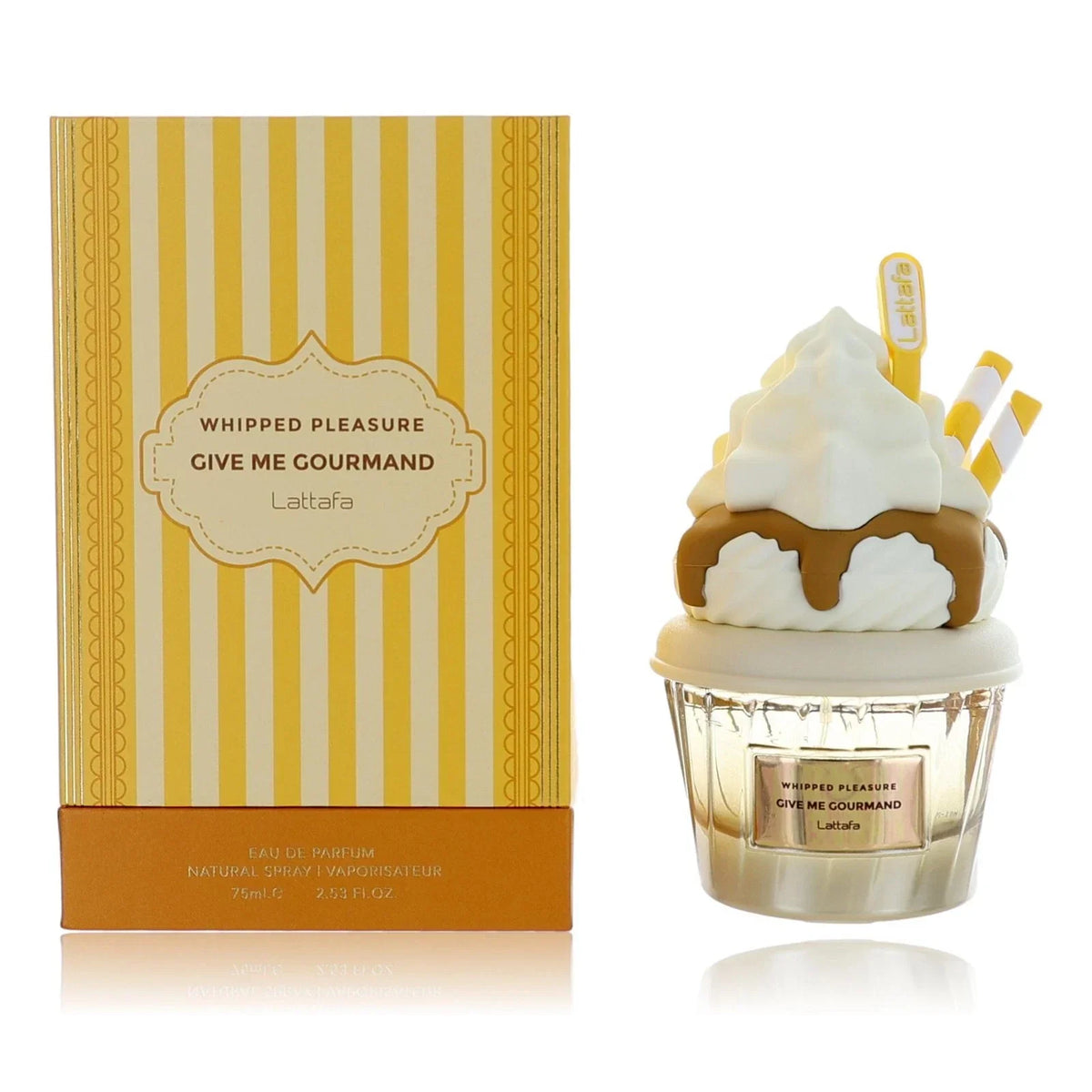 Lattafa Give Me Gourmand Whipped Pleasure Eau de Parfum 75 ml bottle