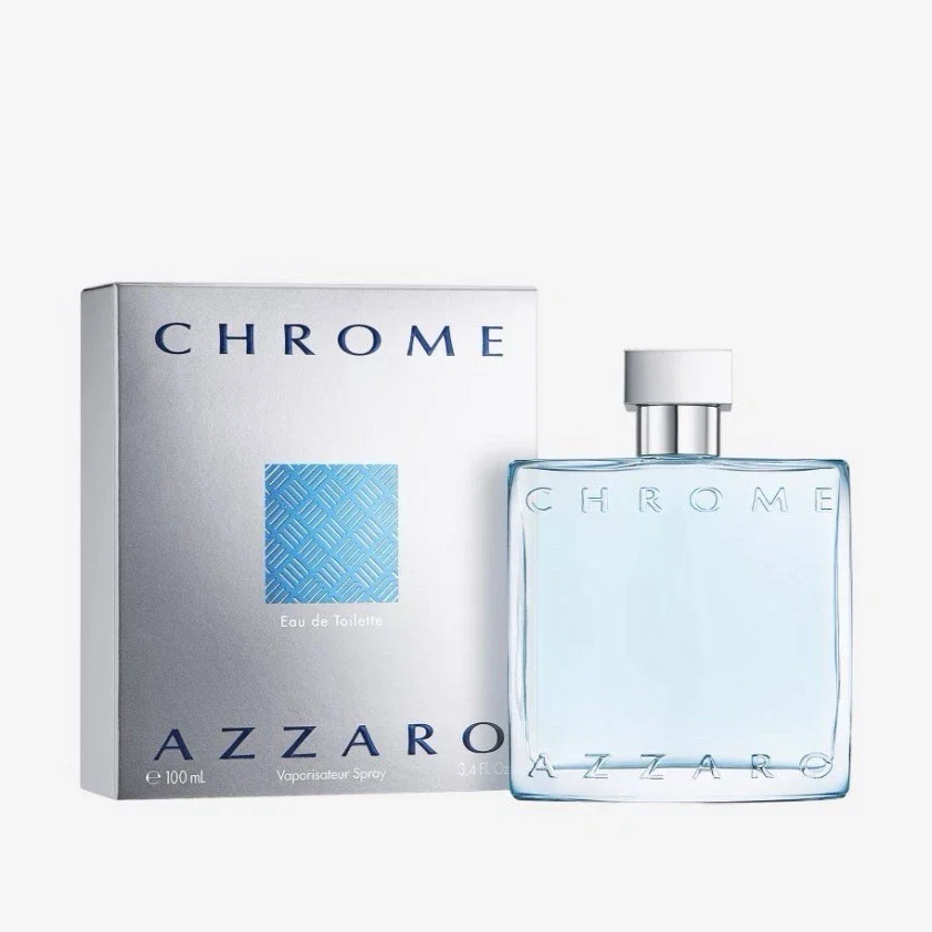 Azzaro Chrome Eau de Toilette 100 ml bottle