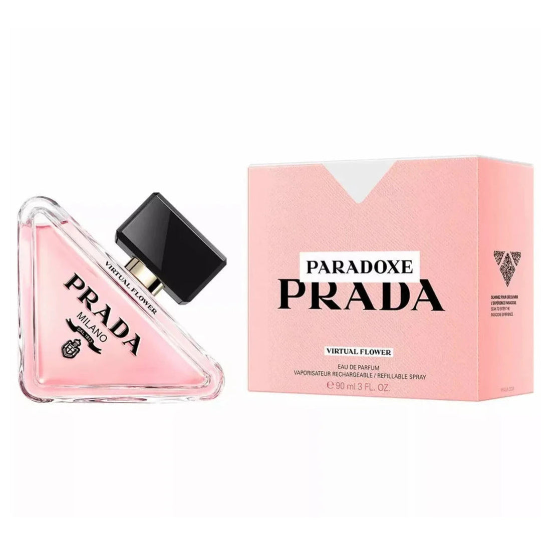 Prada Paradoxe Virtual Flower Eau de Parfum 90 ml bottle