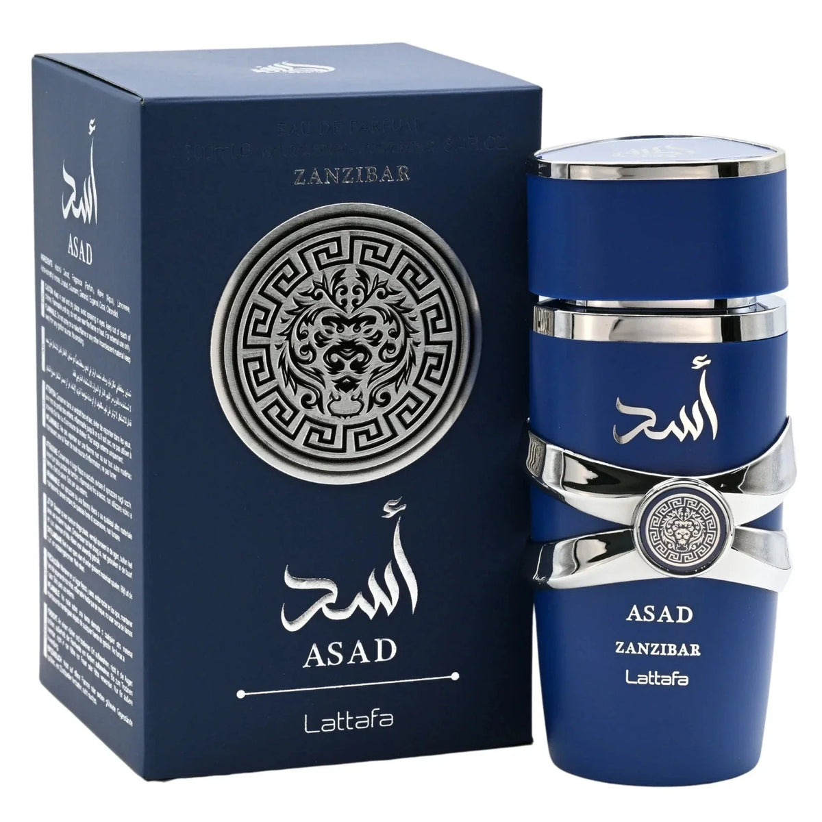 Lattafa Asad Zanzibar Eau de Parfum 100 ml bottle