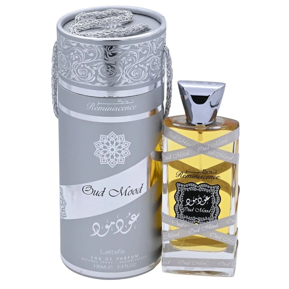 Lattafa Oud Mood Reminiscence Eau de Parfum 100 ml bottle