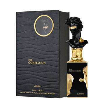 Lattafa His Confession Eau de Parfum 100 ml bottle